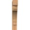 Ekena Millwork Merced Block Smooth Bracket, Western Red Cedar, 5 1/2"W x 30"D x 34"H BKT06X30X34MRC05SWR - alternate 2
